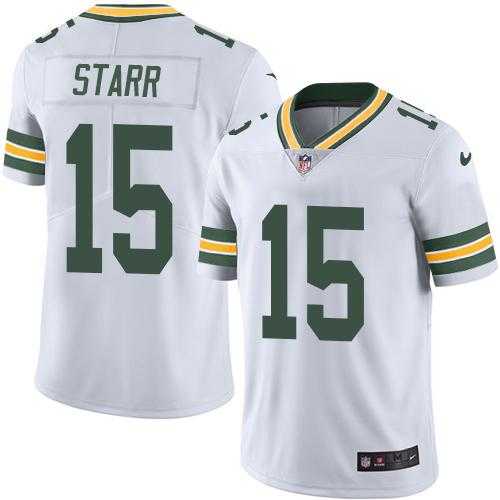 Nike Green Bay Packers #15 Bart Starr White NFL Vapor Untouchable Limited Jersey,We sell and wholesale Nike Green Bay Packers #15 Bart Starr White NFL Vapor Untouchable Limited Jersey on line form chian!